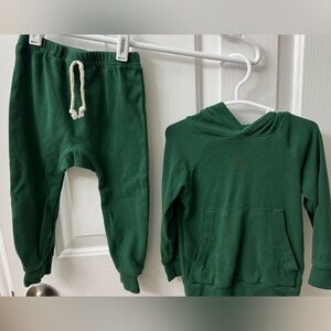 Little One Shop Co. 2T green lounge set